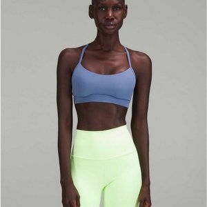 lululemon Flow Y Bra *Nulu in Water Drop sz 8